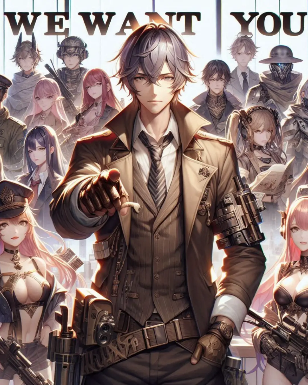 Anime Style Poster